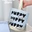 Fashion Puppy Bucket Bag Canvas Print Tote Bag