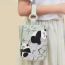 Fashion Huahua Panda Canvas Print Tote Bag