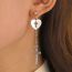 Fashion 2# Alloy Geometric Chain Earrings