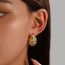 Fashion Silver Copper Drop Earrings