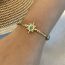 Fashion 1# Eight-pointed Star Stainless Steel Blue Pine Eight-pointed Star Bracelet