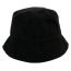 Fashion Dark Brown Corduroy Vertical Stripe Bucket Hat