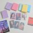 Fashion Pink 61*91 Flat Mouth 20 Silk (20 Sheets/pack) Double Layer Flat Mouth Laser Card Holder