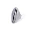 Fashion Silver Stainless Steel Oval Ring