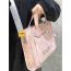 Fashion Pink 15.6/16 Inches Pu Large Capacity Laptop Bag