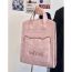 Fashion Gray 15.6/16 Inches Pu Large Capacity Backpack Computer Bag