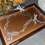 Fashion Necklace Copper Diamond Bow Necklace