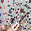Fashion Plaid Embossed Sticker Mo-139 Diamond Plaid Embossed Color Matching Nail Art Stickers