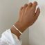 Fashion White Shell Turquoise Beaded Bracelet