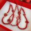 Fashion B Little Girl Bicycle Bow Glass Beaded Little Girl Bicycle Mobile Phone Chain