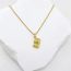 Fashion Gold Gold-plated Copper Dollar Pendant