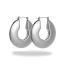 Fashion 4# Stainless Steel Polygonal Earrings
