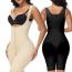 Fashion Color Nylon Corseted Breasted Jumpsuit
