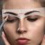 Fashion Lady Eyebrows Tattoo Disposable Eyebrow Measuring Ruler