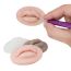 Fashion New 5d Pouty Lips Semi-transparent White Three-dimensional Pouty Lip Training Skin