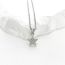 Fashion Silver Gold Plated Copper Star Necklace With Diamonds