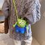 Fashion Robot Cell Phone Bag Wool Crochet Robot Crossbody Bag