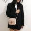 Fashion White Material Package Wool Braided Lock Crossbody Bag Material Bag