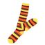 Fashion 27#thanksgiving 4 Colors Polyester-cotton Knitted Striped Mid-calf Socks