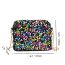 Fashion Color Sequined Large Capacity Crossbody Bag