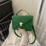 Fashion Green Pu Flap Envelope Crossbody Bag