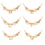 Fashion I Copper Love Pearl 26 Letter Pendant Beaded Necklace