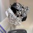 Fashion Black Geometric Diamond Butterfly Wide-brimmed Headband