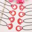 Fashion Alphabet Star Circle-necklace Acrylic Love Round Necklace