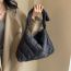 Fashion Khaki Nylon Diamond Large Capacity Shoulder Bag