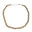 Fashion Gold Silver Alloy Color Matching Chain Wrap Necklace