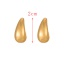 Fashion Silver Copper Geometric Stud Earrings