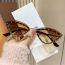 Fashion Gold Framed Green Film Pc Diamond Cat Eye Sunglasses