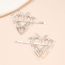 Fashion Silver On The Right Metal Dragon-shaped Love Hairpin