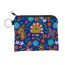 Fashion Color Polyester Printed Large Capacity Coin Purse