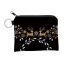 Fashion Reindeer Polyester Printed Large Capacity Coin Purse