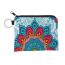 Fashion 9# Polyester Printed Large Capacity Coin Purse