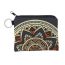 Fashion 9# Polyester Printed Large Capacity Coin Purse
