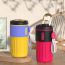 Fashion Green Stainless Steel Large Capacity Thermos Cup