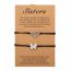 Fashion 2 Pack Of 8-shaped Heart-shaped Zj7055 Stainless Steel Love Bracelet Set
