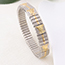 Fashion 8# Stainless Steel Geometric Stretch Bracelet