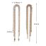 Fashion Steel Color Stainless Steel Gold-plated Arched Tassel Earrings
