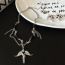 Fashion A Necklace Alloy Love Wings Rose Entangled Cross Shelf Thorns Necklaces
