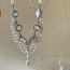 Fashion Silver Pearl Skewers Round Crystal Necklace