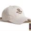 Fashion Off White Brushed And Ironed Soft Top Baseball Cap