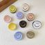 Fashion 9# Coffee Color Acetic Acid Smiley Face Gripper