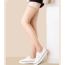 Fashion White Nylon Over-the-knee Stockings