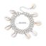 Fashion Silver Alloy Shell Bracelet