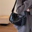 Fashion Beige Pu Wide Shoulder Strap Large Capacity Crossbody Bag