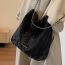 Fashion Grey Soft Sided Large Capacity Shoulder Bag