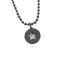 Fashion Silver Titanium Steel Pentagram Necklace